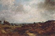John Constable, Hampstead Heath with London in the distance